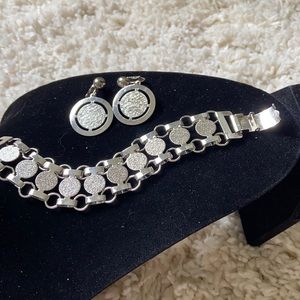 Vintage Sarah Coventry Bracelet and Earrings